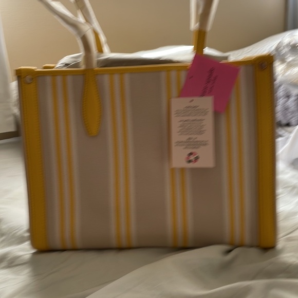 Kate Spade Market Street Medium Tote Morning Light Multi Canvas FINAL PRICE - Picture 8 of 8